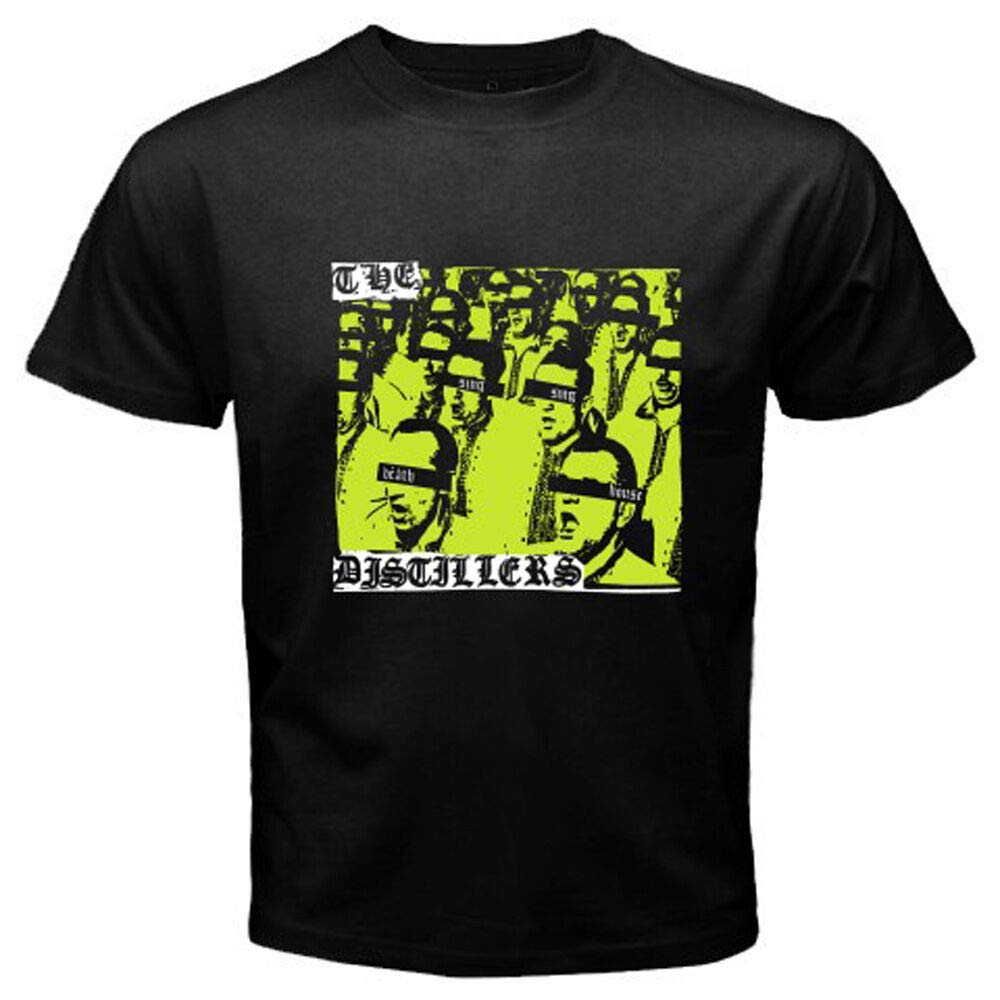 The Distillers Sing Sing Death House Punk Rock Men's Black T-Shirt